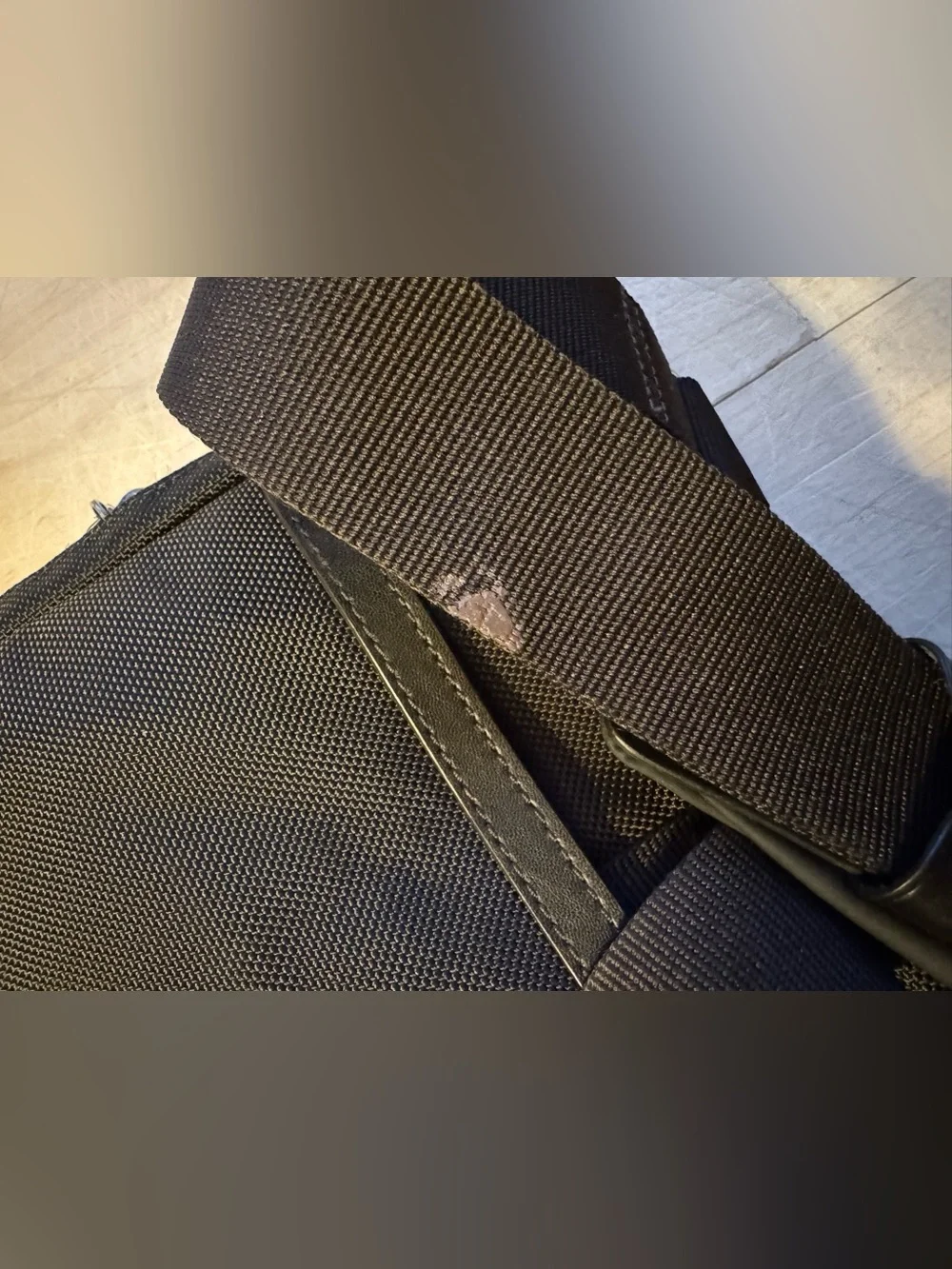 BUNDLE Tumi Laptop Bag, Laptop Insert and Tumi Flat Folding Pack